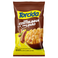 imagem de SALGADINHO TORCIDA 35GR COSTELA C/LIMAO